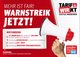 Textile Dienste - Warnstreiks jetzt